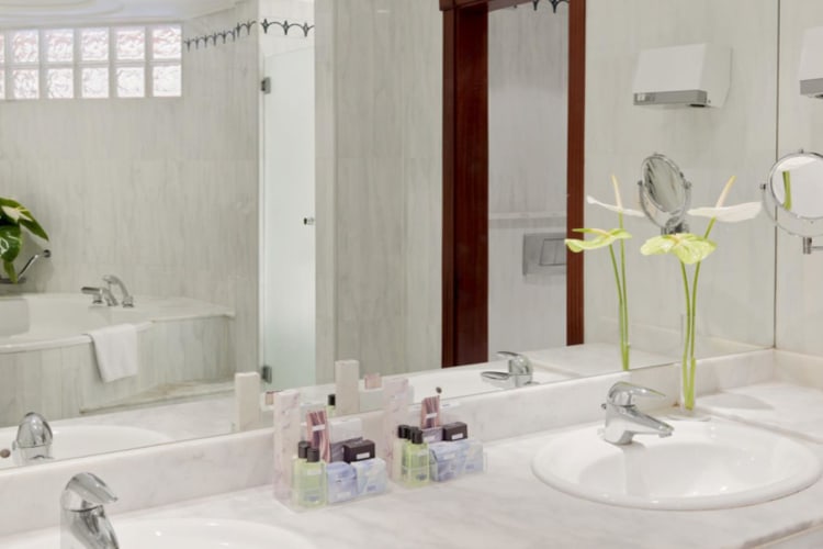 Suite bathroom